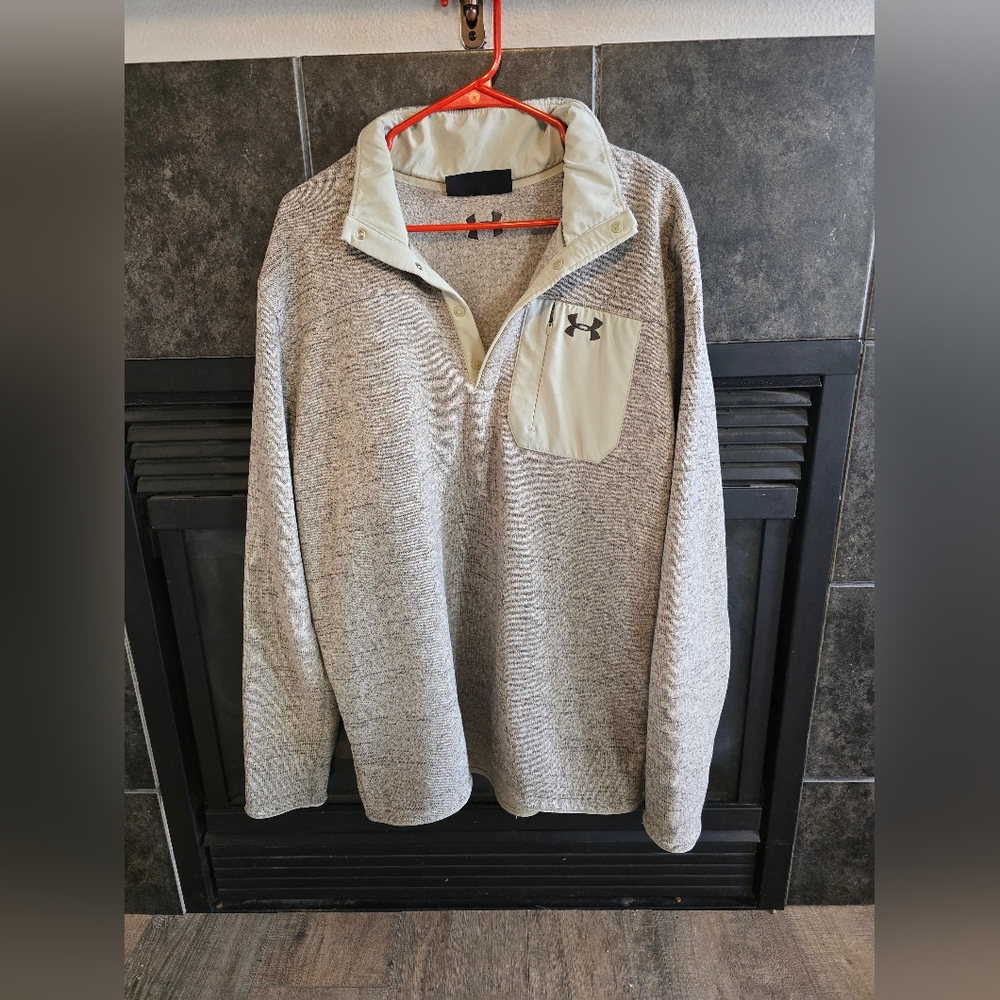 Under Armour Gray Pullover Sweater